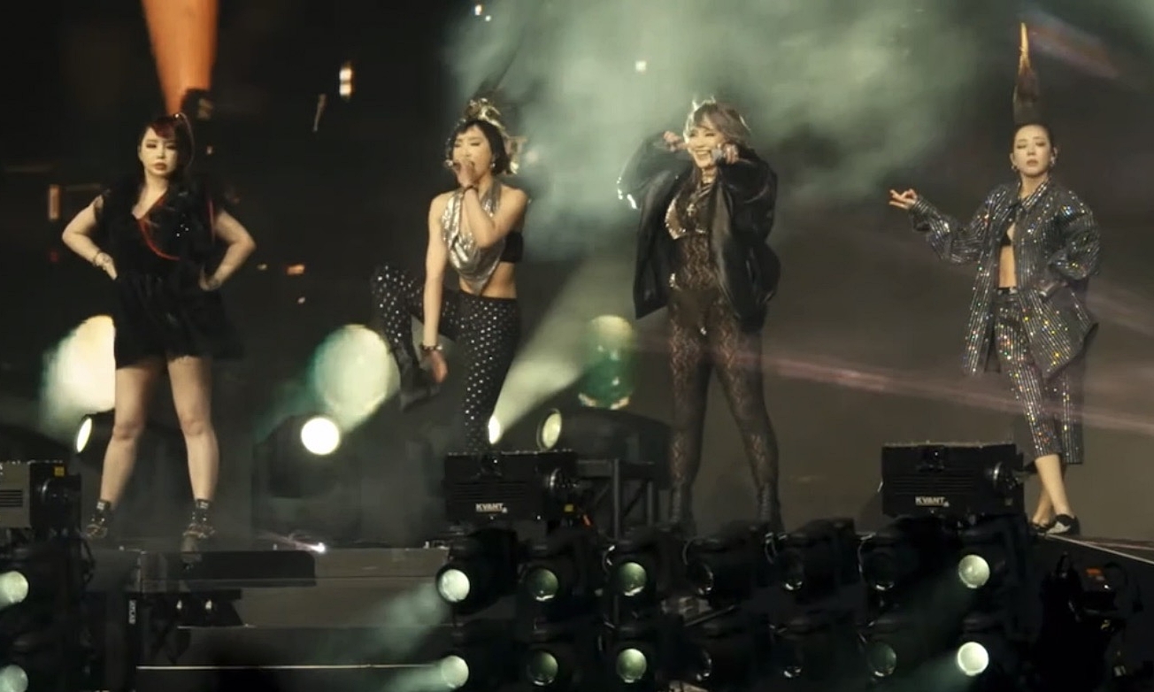 2NE1 reunited at Coachella 2022