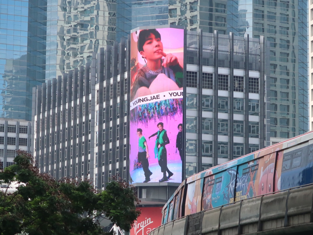 GOT7 OOH promotion in Bangkok