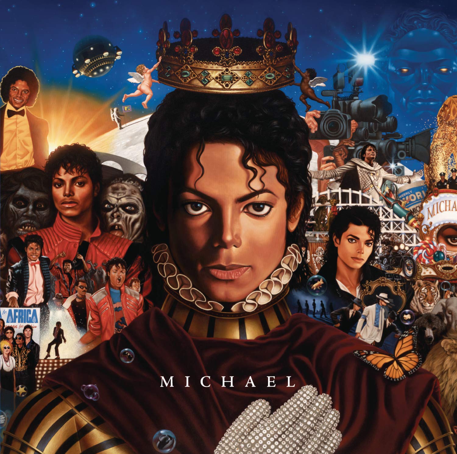 ปกอัลบั้ม Michael (2010)