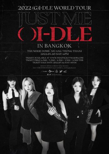 2022 (G)I-DLE WORLD TOUR JUST ME ( )I-DLE
