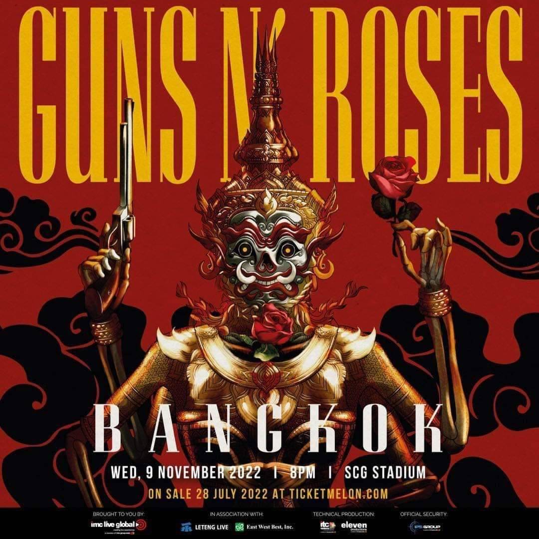 Guns N' Rose Live in Bangkok 2022