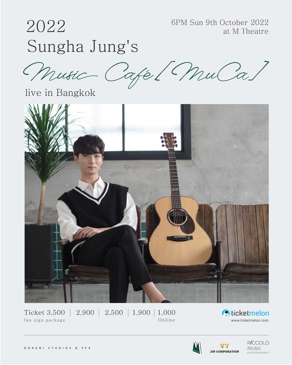 2022 Sungha Jung's Music Café [MuCa] Live in Bangkok