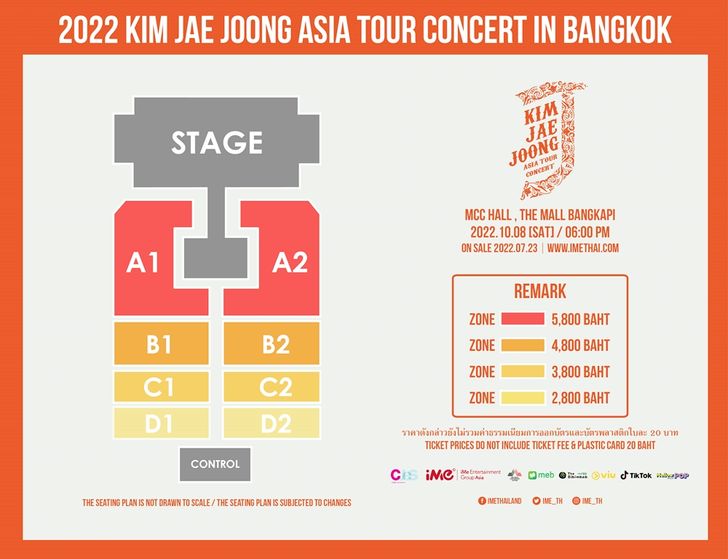 2022 KIM JAE JOONG ASIA TOUR CONCERT IN BANGKOK