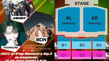 iKON-ATEEZ-Youngjae พร้อมแล้ว! ลุยงาน 2022 K-Pop Masterz Ep.2 in BANGKOK