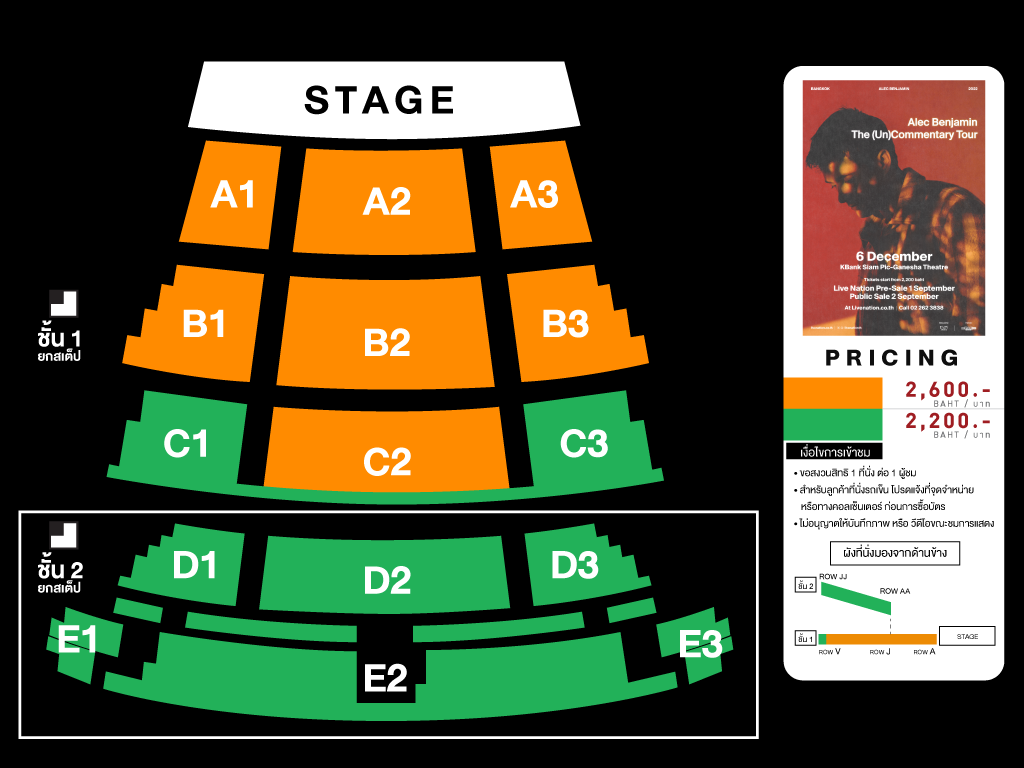 Alec Benjamin The (Un)Commentary Tour in Bangkok