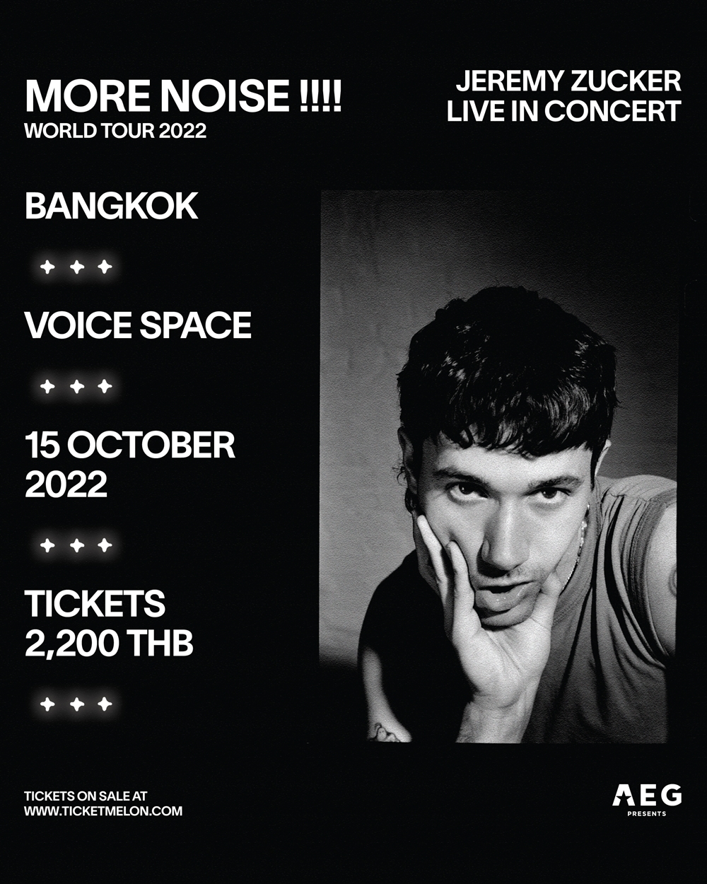 JEREMY ZUCKER MORE NOISE !!!! WORLD TOUR LIVE IN BANGKOK