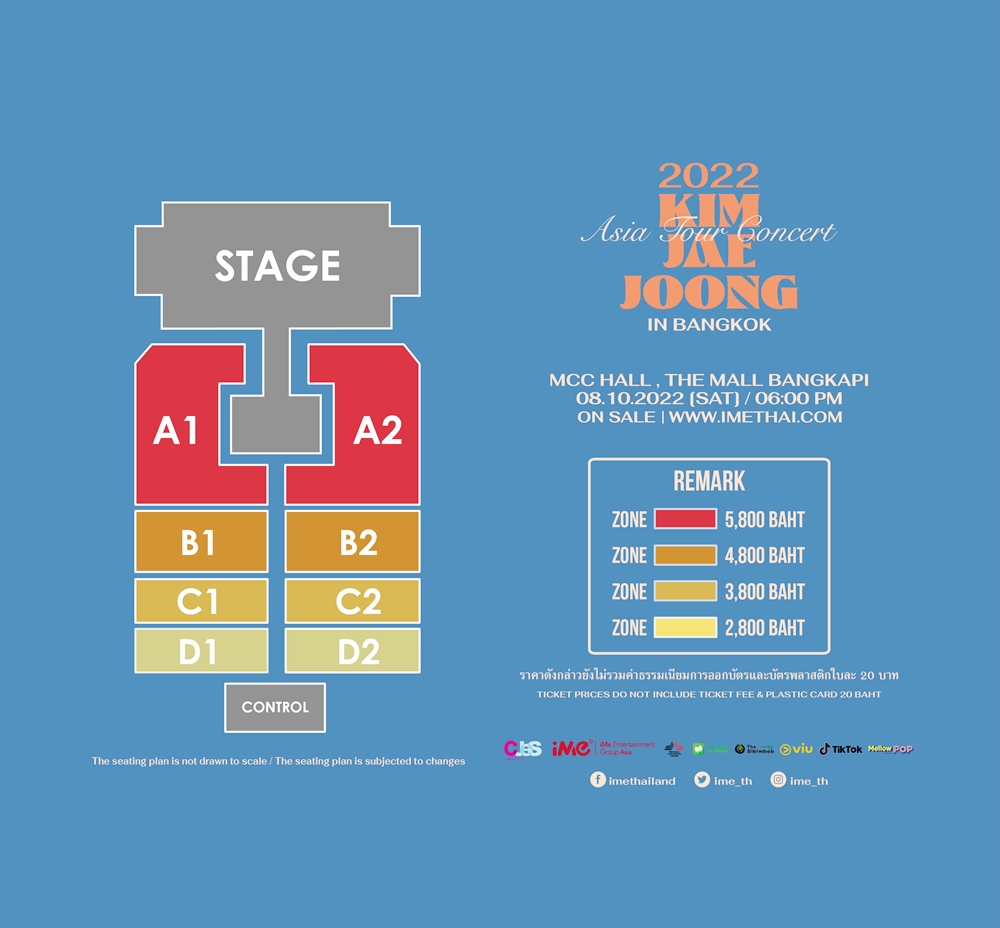 2022 KIM JAE JOONG ASIA TOUR CONCERT IN BANGKOK