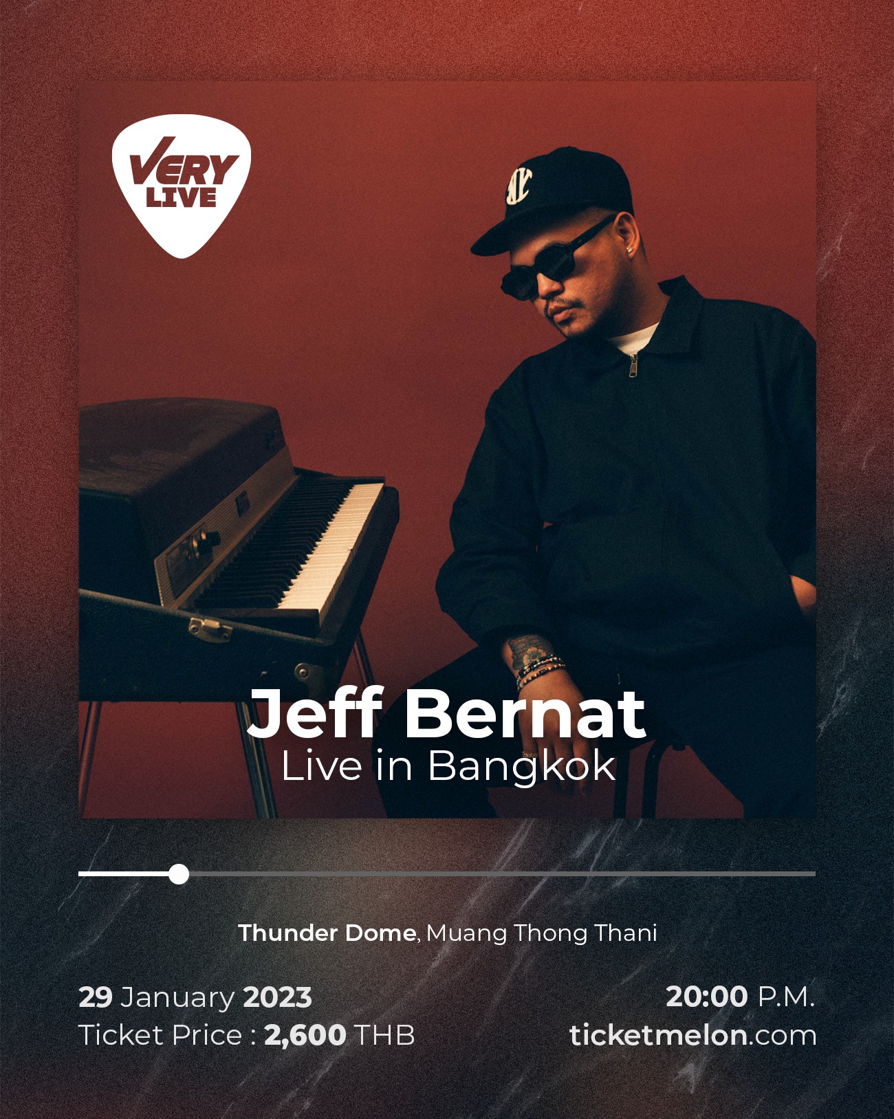 VERY LIVE: JEFF BERNAT LIVE IN BANGKOK 2023
