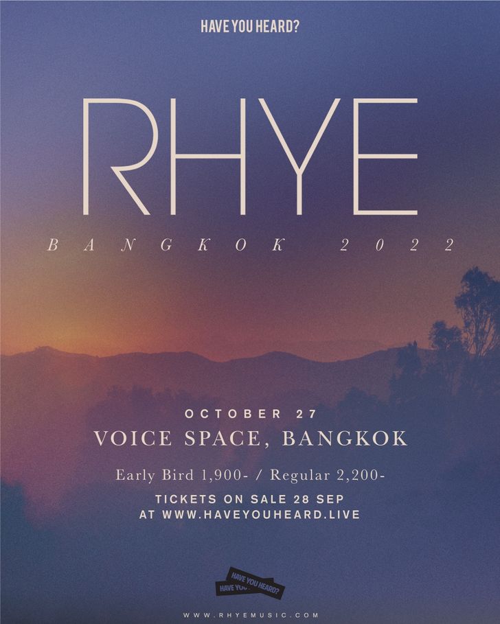 #HYHBKK Live! With RHYE