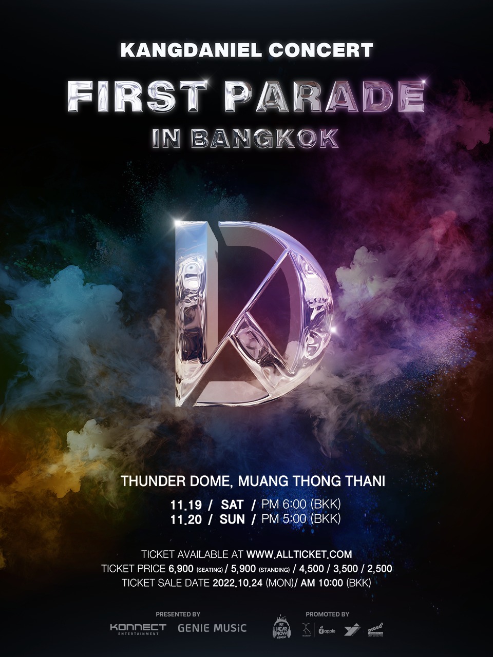 KANGDANIEL CONCERT FIRST PARADE IN BANGKOK