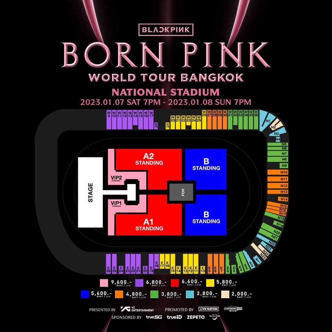 BLACKPINK WORLD TOUR [BORN PINK] BANGKOK