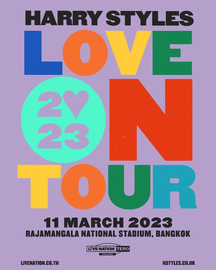 HARRY STYLES LOVE ON TOUR 2023 in Bangkok