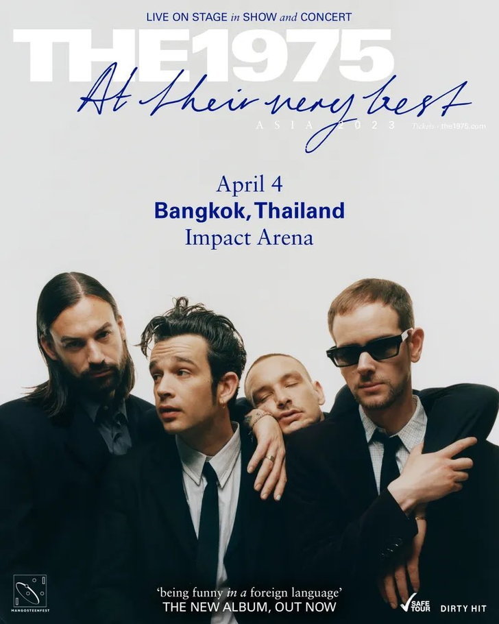 The 1975: At Their Very Best Tour Live in Bangkok 2023