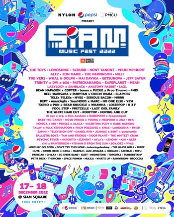 Pepsi, NYLON, PMCU present Siam Music Fest 2022