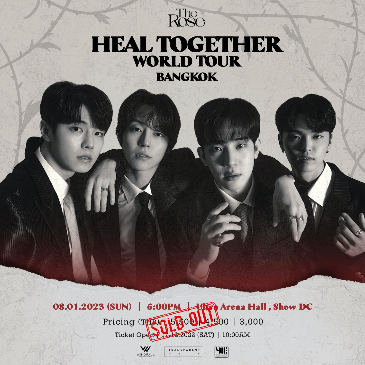 The Rose [HEAL TOGETHER] WORLD TOUR IN BANGKOK - SOLD OUT