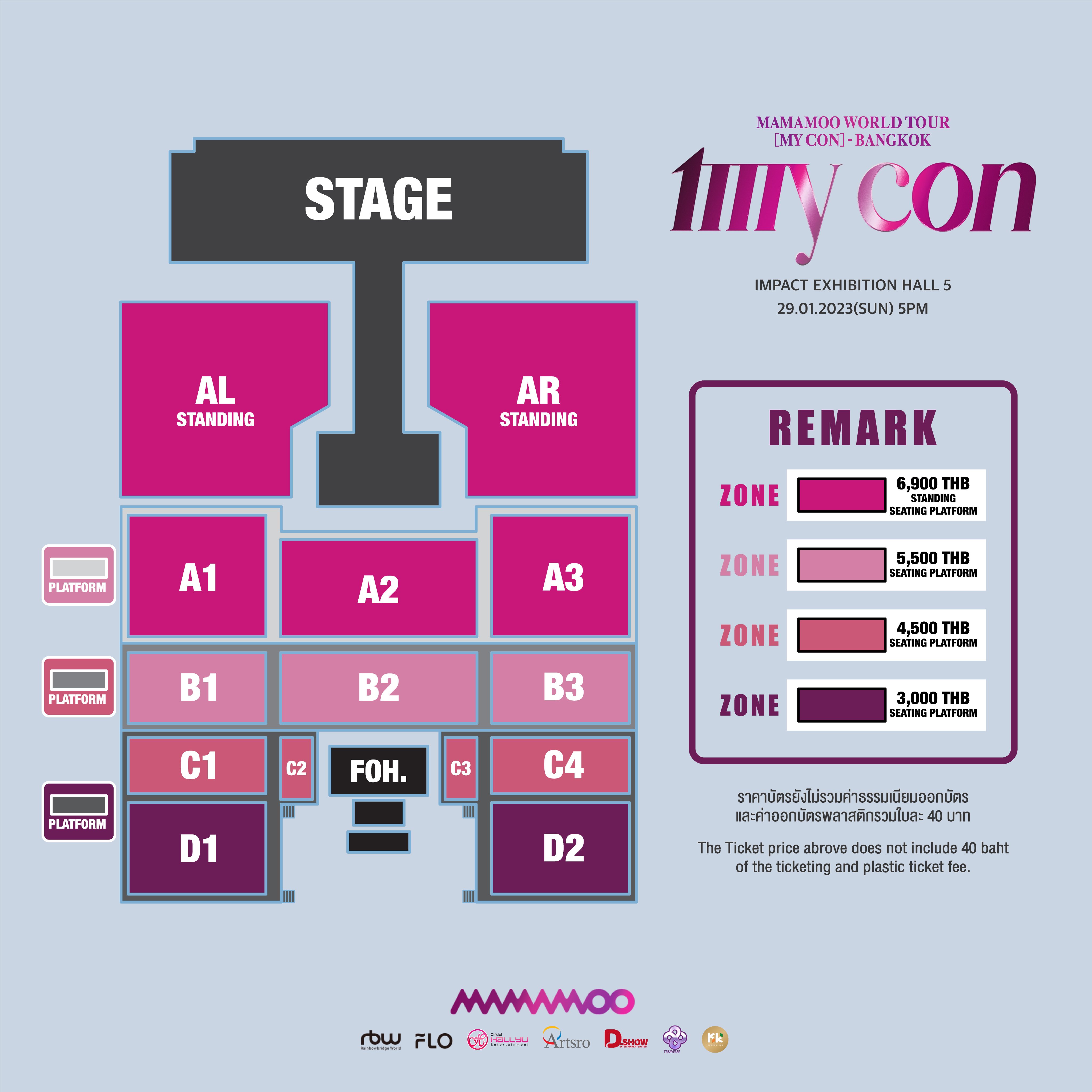 MAMAMOO WORLD TOUR [MY CON] – BANGKOK