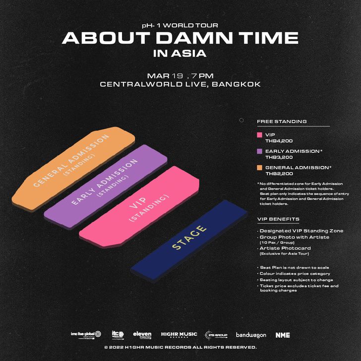 pH-1 'About Damn Time' World Tour - Bangkok