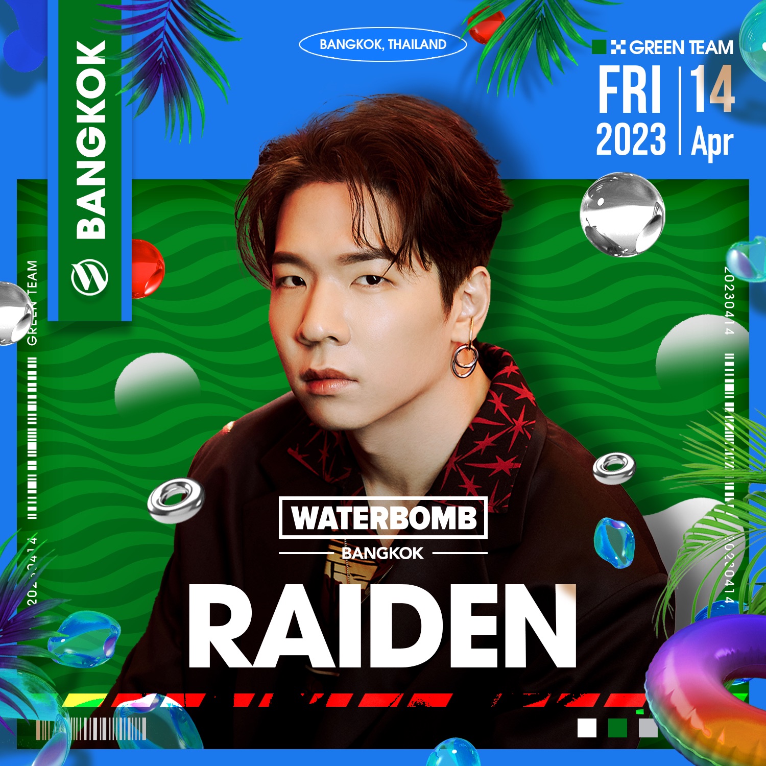 Raiden at WATERBOMB Bangkok 2023 Presented by Heineken® Silver