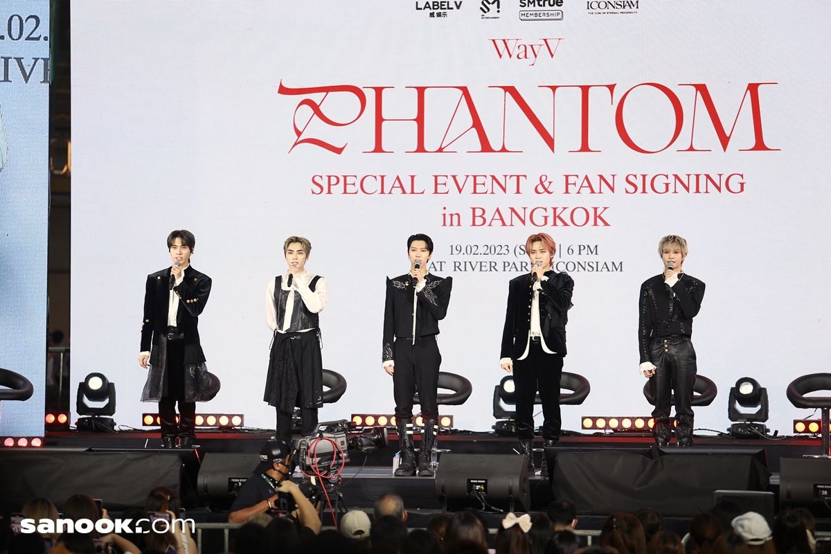 WayV [Phantom] SPECIAL EVENT & FAN SIGNING in BANGKOK