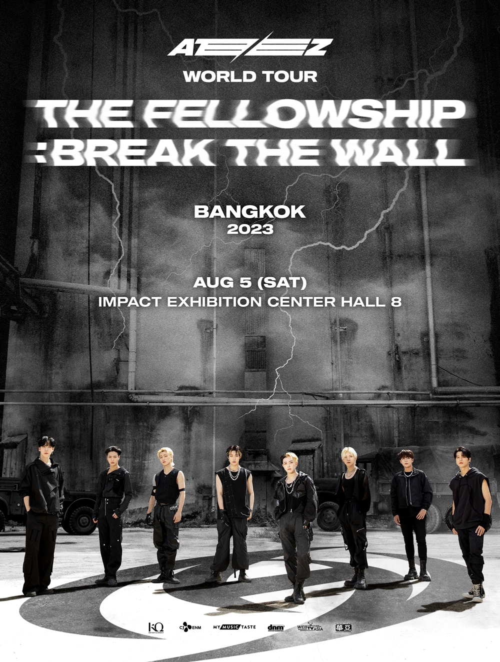 คอนเสิร์ต 2023 : 2023 ATEEZ WORLD TOUR [THE FELLOWSHIP : BREAK THE WALL] IN BANGKOK