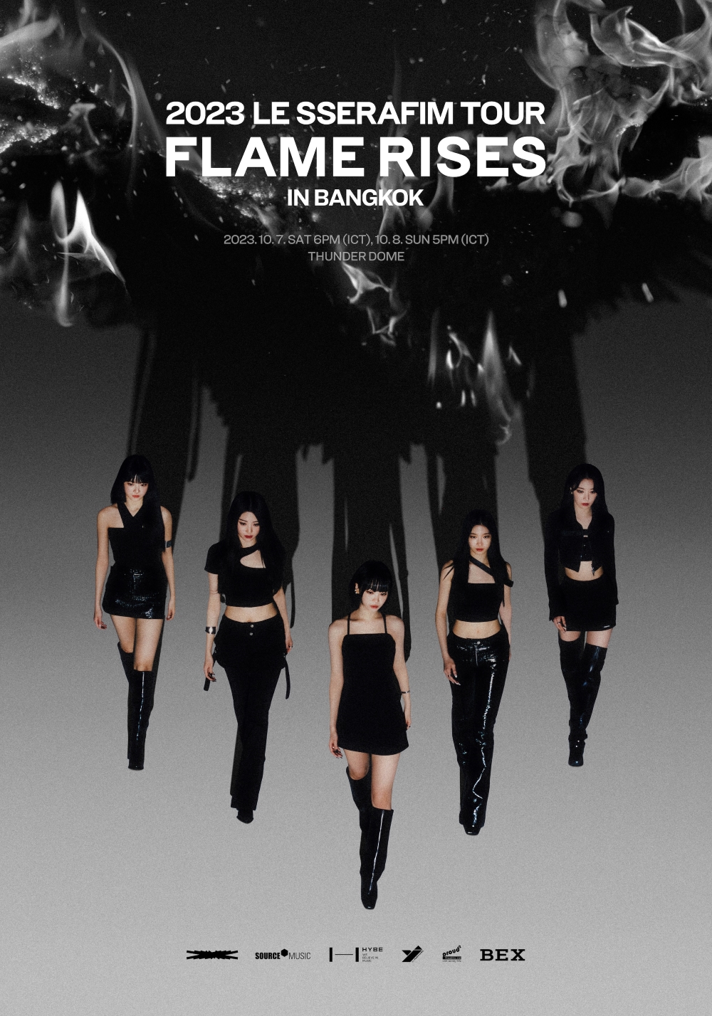 คอนเสิร์ต 2023 : 2023 LE SSERAFIM TOUR ‘FLAME RISES’ in Bangkok

