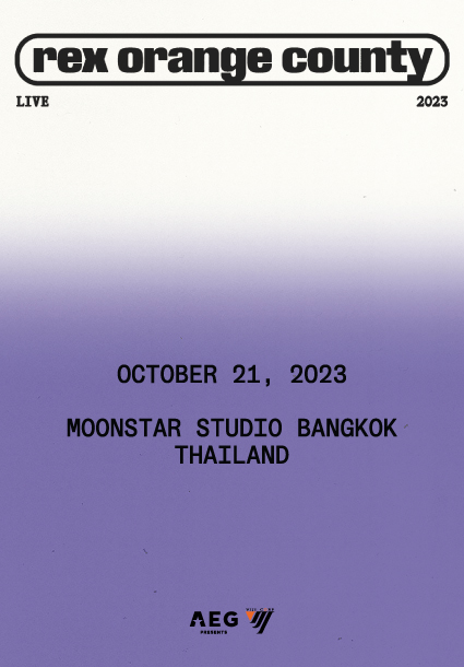 Rex Orange County live in Bangkok 2023