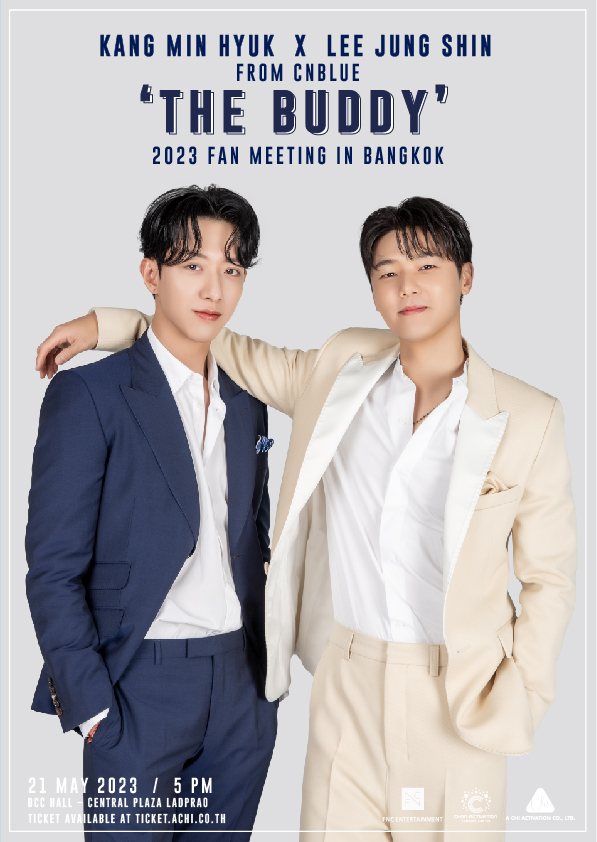 2023 KANG MIN HYUK x LEE JUNG SHIN FROM CNBLUE ‘THE BUDDY’ FAN MEETING IN BANGKOK