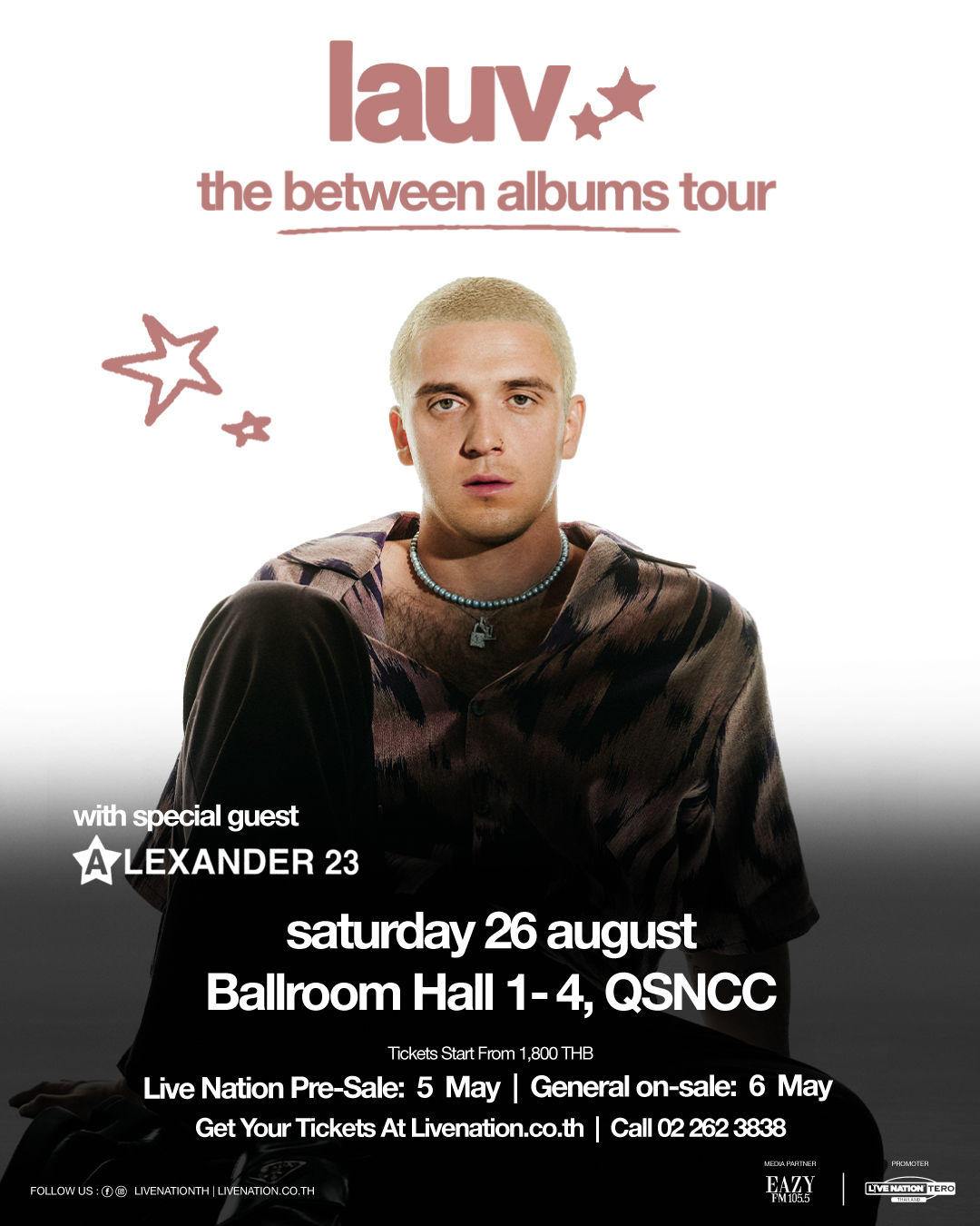 lauv the between albums tour bangkok