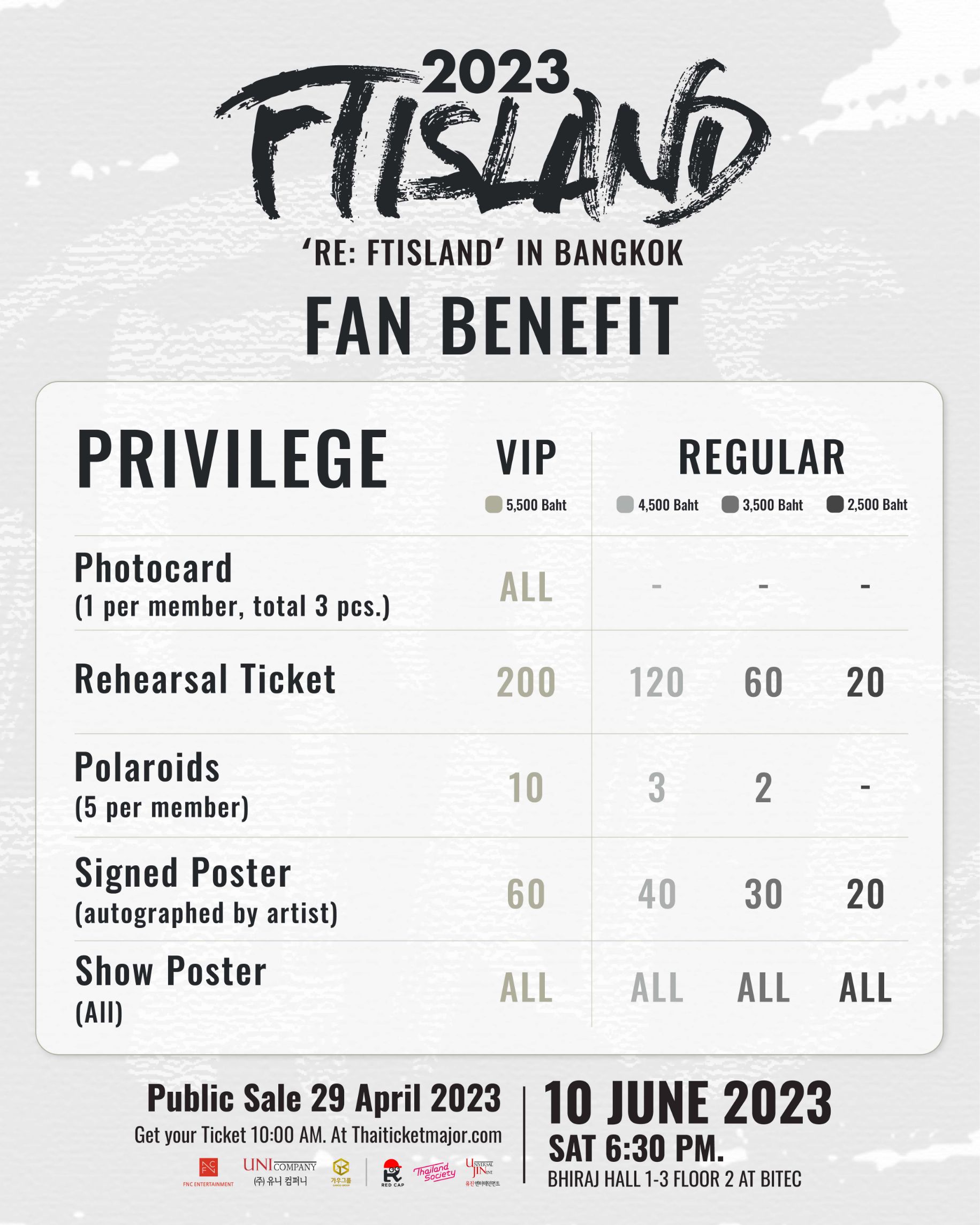 2023 FTISLAND LIVE 'RE : FTISLAND' IN BANGKOK