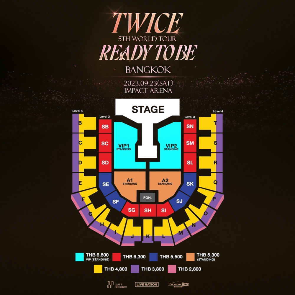 TWICE 5TH WORLD TOUR ‘READY TO BE’ BANGKOK