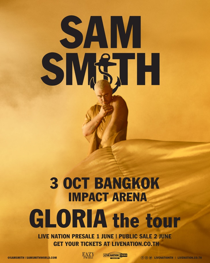 SAM SMITH GLORIA the Tour in Bangkok