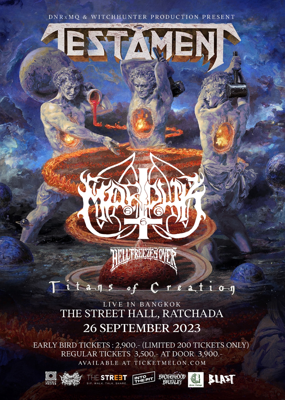 TESTAMENT & MARDUK Live In Bangkok 2023