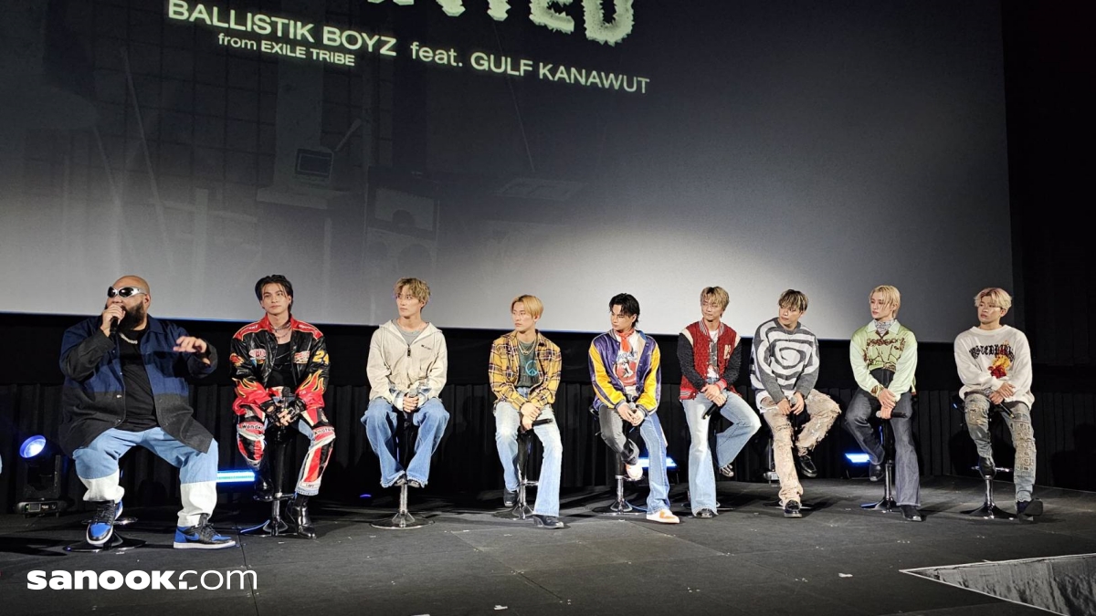 BALLISTIK BOYZ 7th SINGLE PRESS CONFERENCE “All I Ever Wanted feat. GULF KANAWUT”