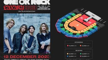 ONE OK ROCK Live in Bangkok 2023 ผังที่นั่ง ราคาบัตร เจอกัน 12 ธ.ค. นี้