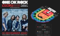 ONE OK ROCK Live in Bangkok 2023 ผังที่นั่ง ราคาบัตร เจอกัน 12 ธ.ค. นี้