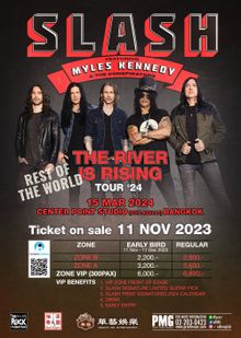 SLASH Featuring Myles Kennedy & The Conspirators The River is Rising Tour ‘24