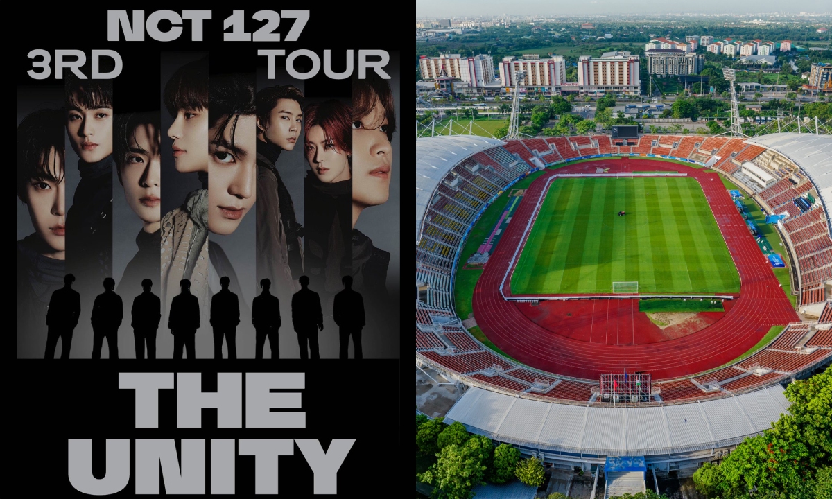 NCT 127は、2024年1月27日と28日にタイのタマサートスタジアムでコンサートを行います。