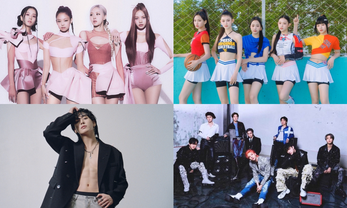 BLACKPINK, NewJeans, Stray Kids, จองกุก BTS คว้ารางวัล K-POP ใน Billboard Music Awards 2023