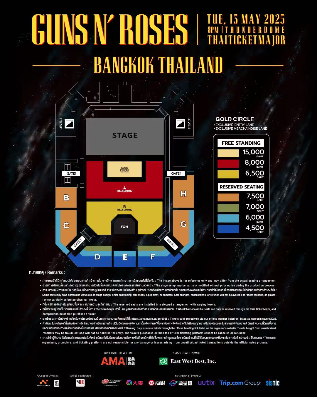 guns n' roses มาไทย