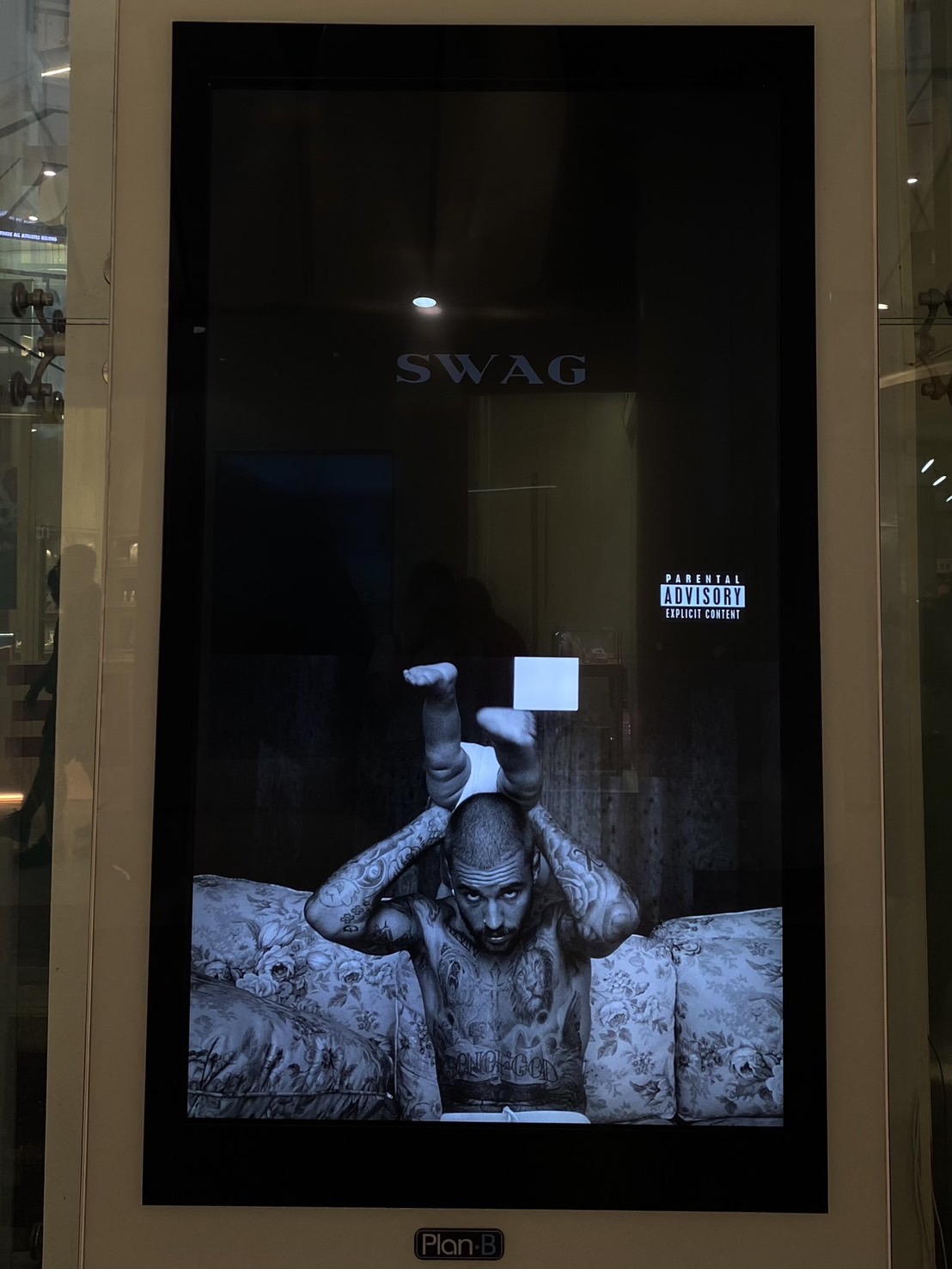 ๋Justin Bieber SWAG billboards at centralwOrld