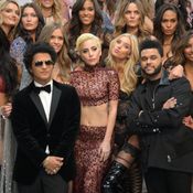 Lady Gaga, Bruno Mars, The Weeknd at Victoria's Secret Fashion Show 2016 in Paris