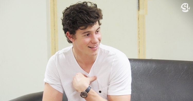 Shawn Mendes interview with Sanook Music