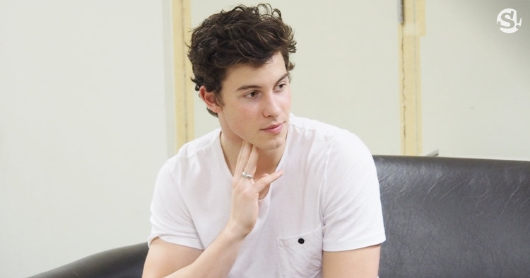 Shawn Mendes interview with Sanook Music
