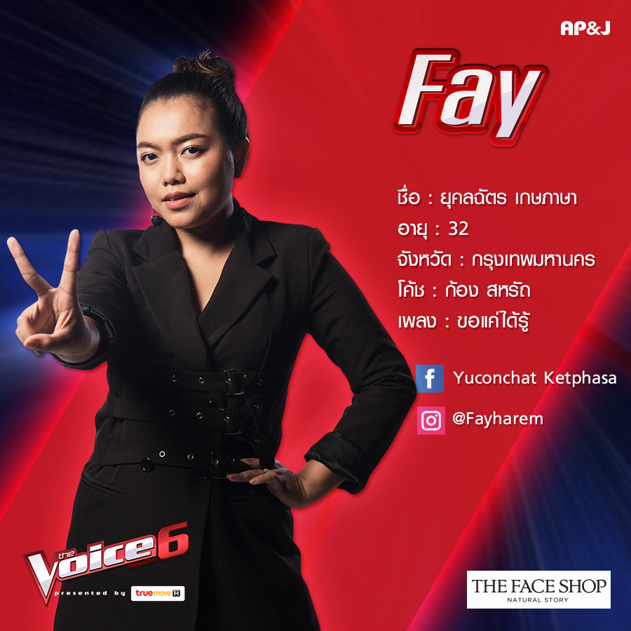 ฝ้าย ยุคลฉัคร The Voice 