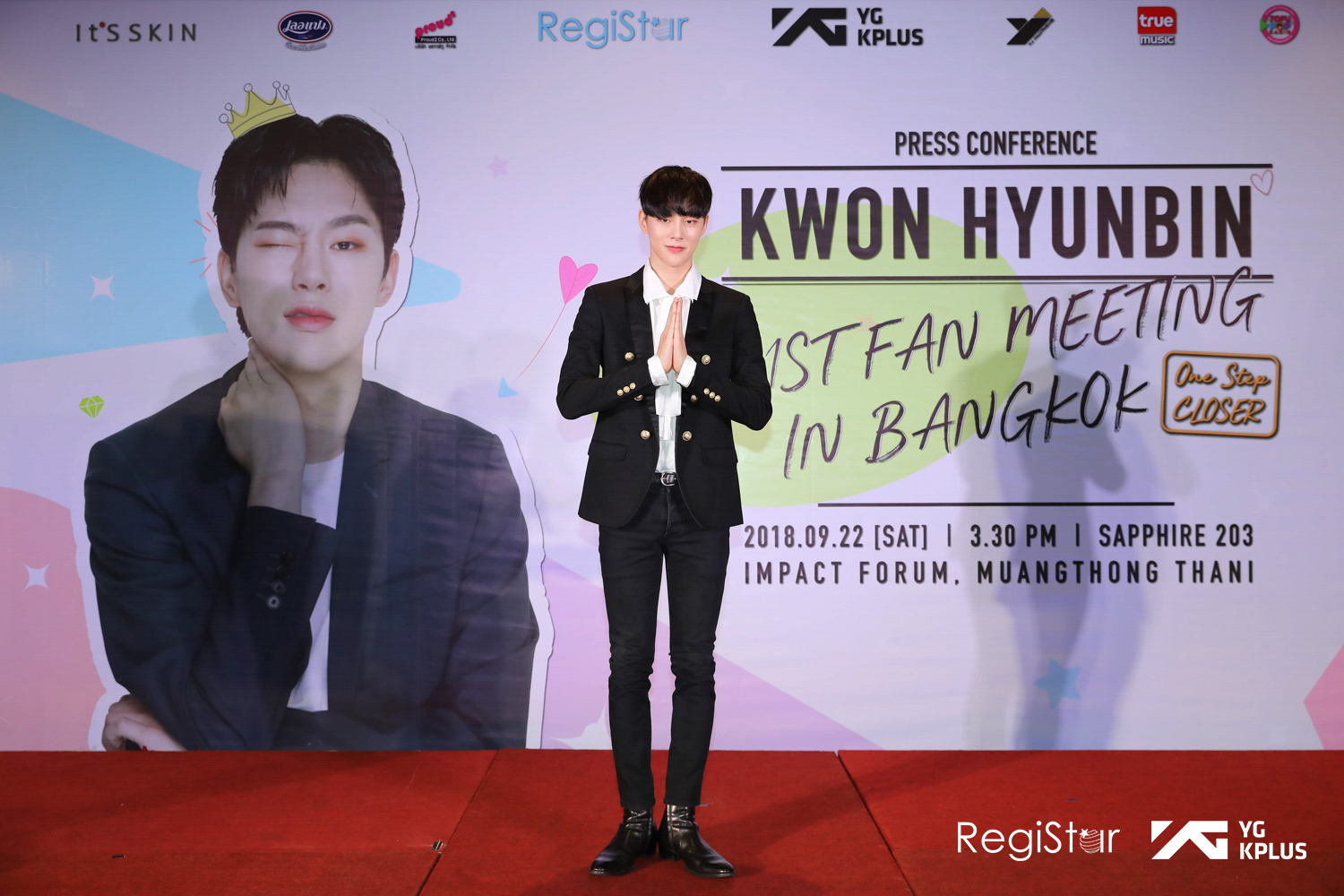 KWON HYUNBIN 1ST FAN MEETING IN BANGKOK ~One Step CLOSER~