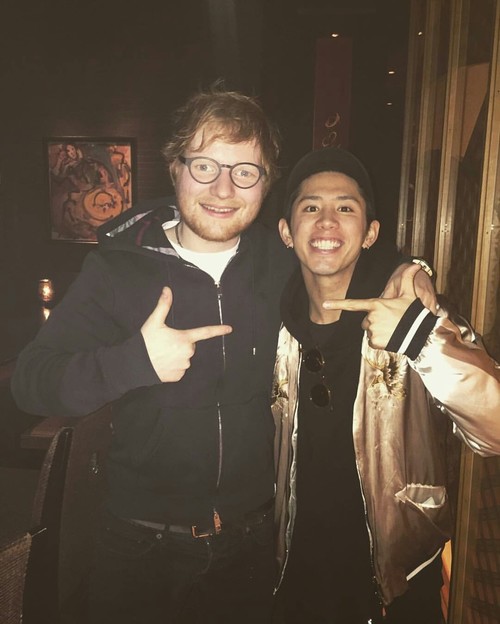 Ed Sheeran and Taka ONE OK ROCK