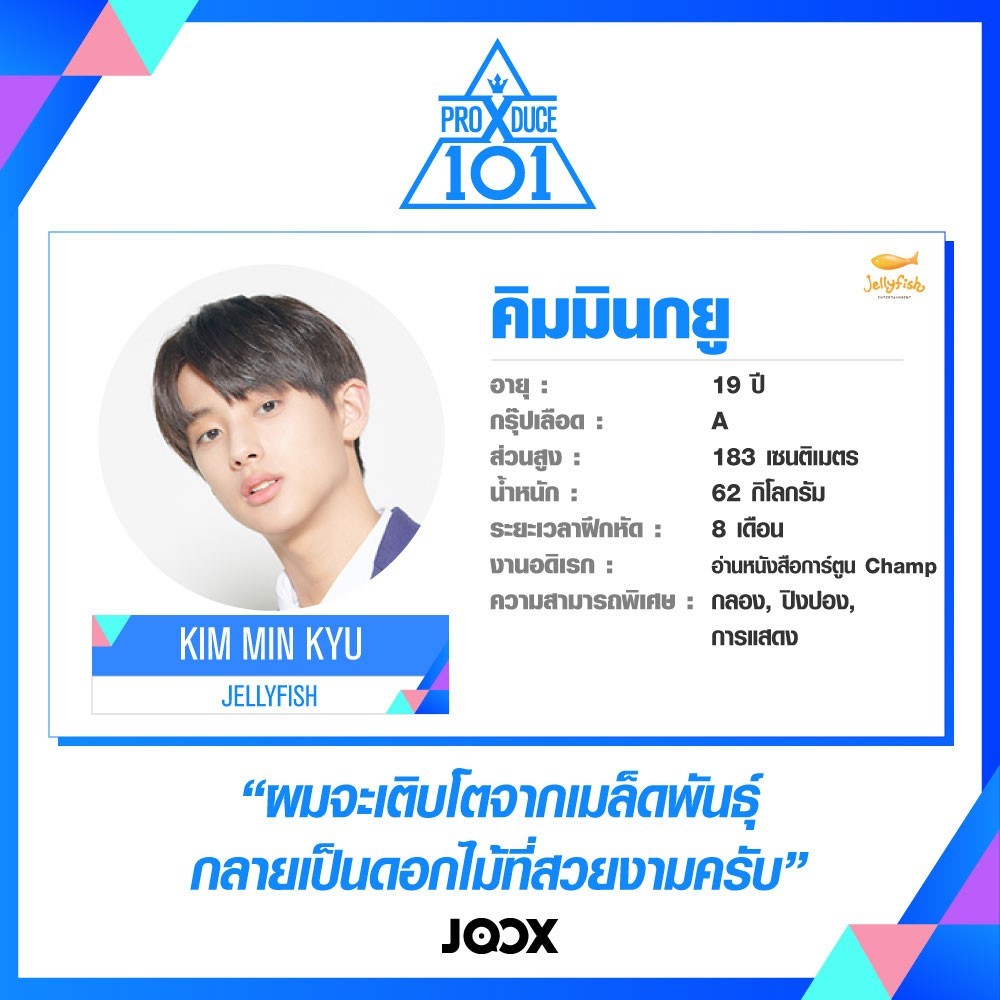 Produce X 101: Trainee Profiles