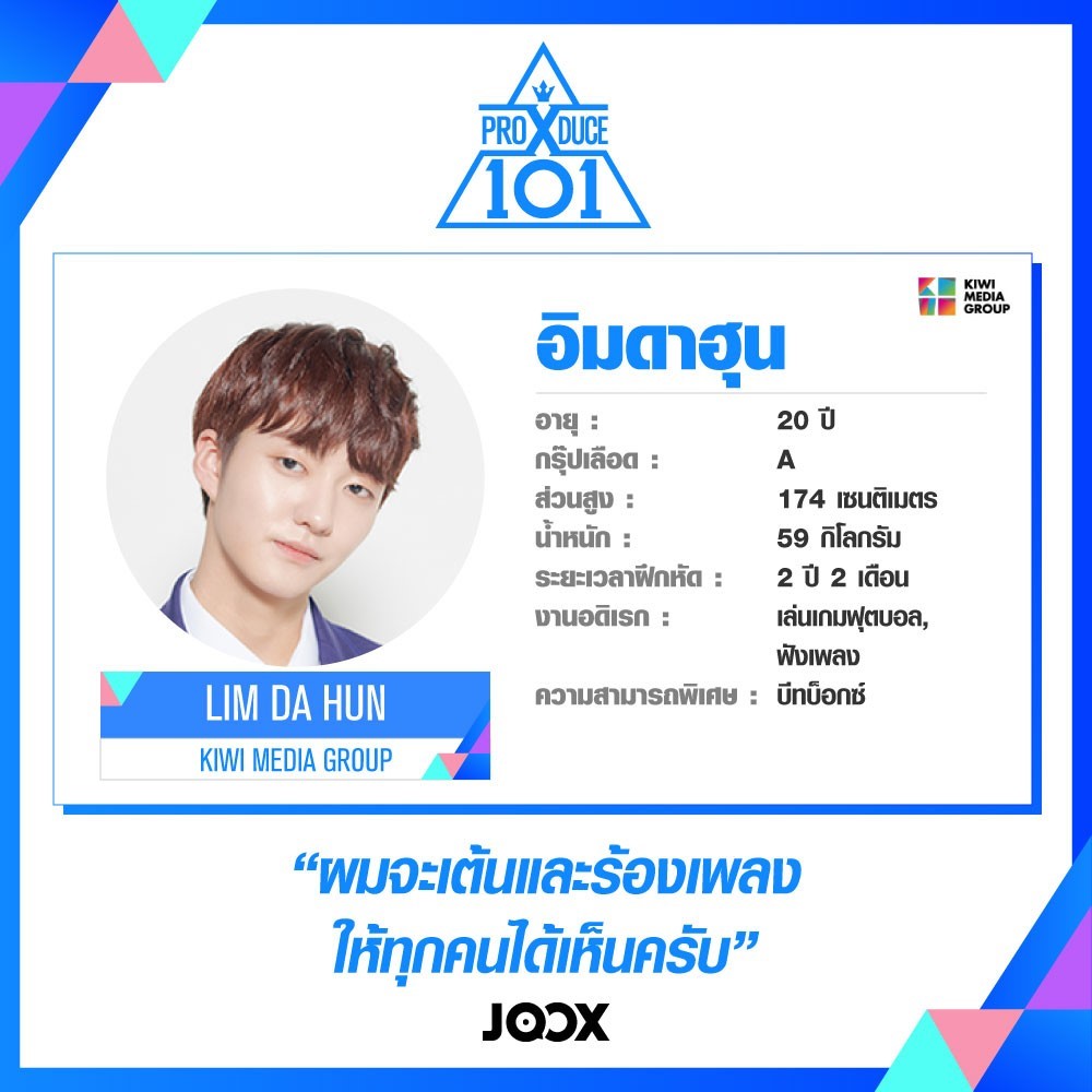 Produce X 101: Trainee Profiles