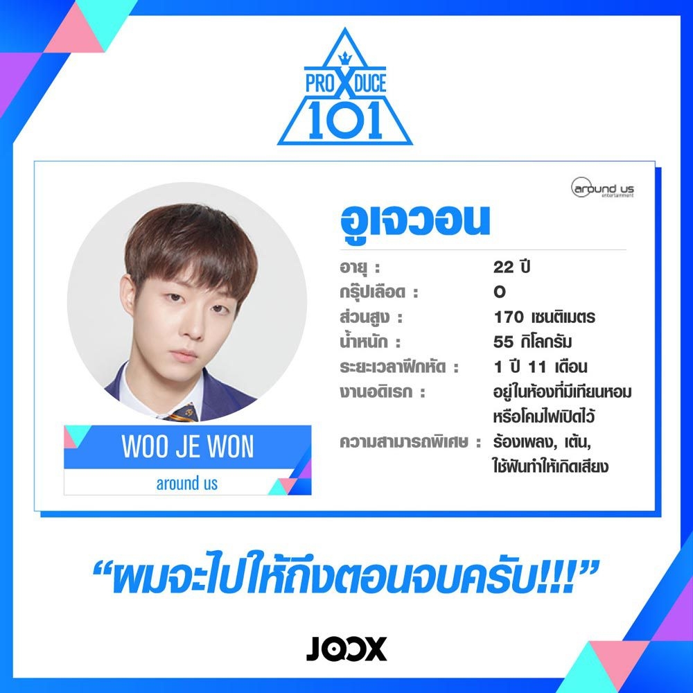 Produce X 101: Trainee Profiles