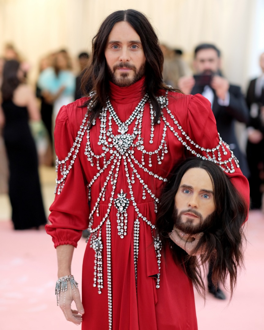 ๋Jared Leto ในชุดของ Gucci 